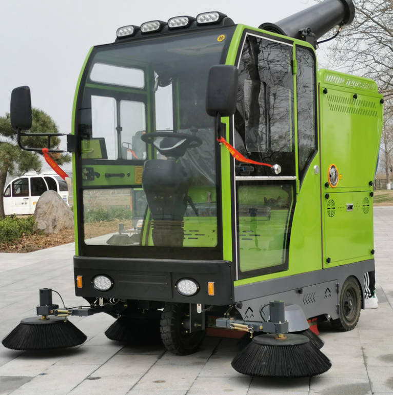 白山道路清洁广泛应用电动环卫清扫车