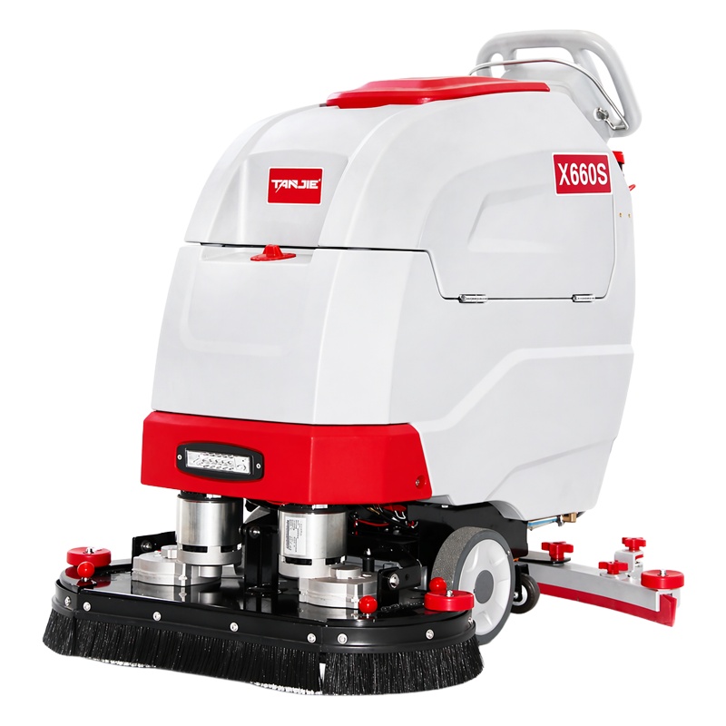 白山坦洁手推式洗地机X660S