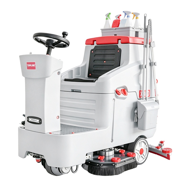 白山坦洁驾驶式洗地机X860
